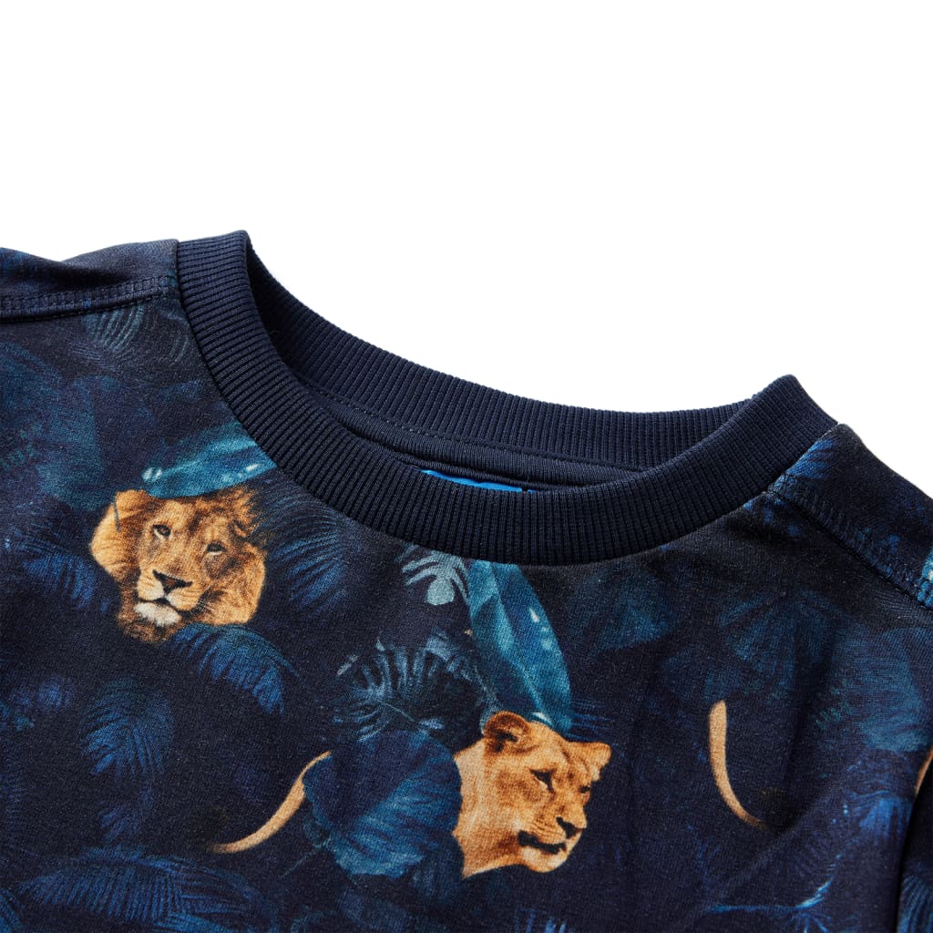 Vidaxl Children's sweater 128 Navy blue