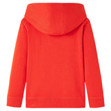 Vidaxl Kanner Pullover mat Hood 104 Rot