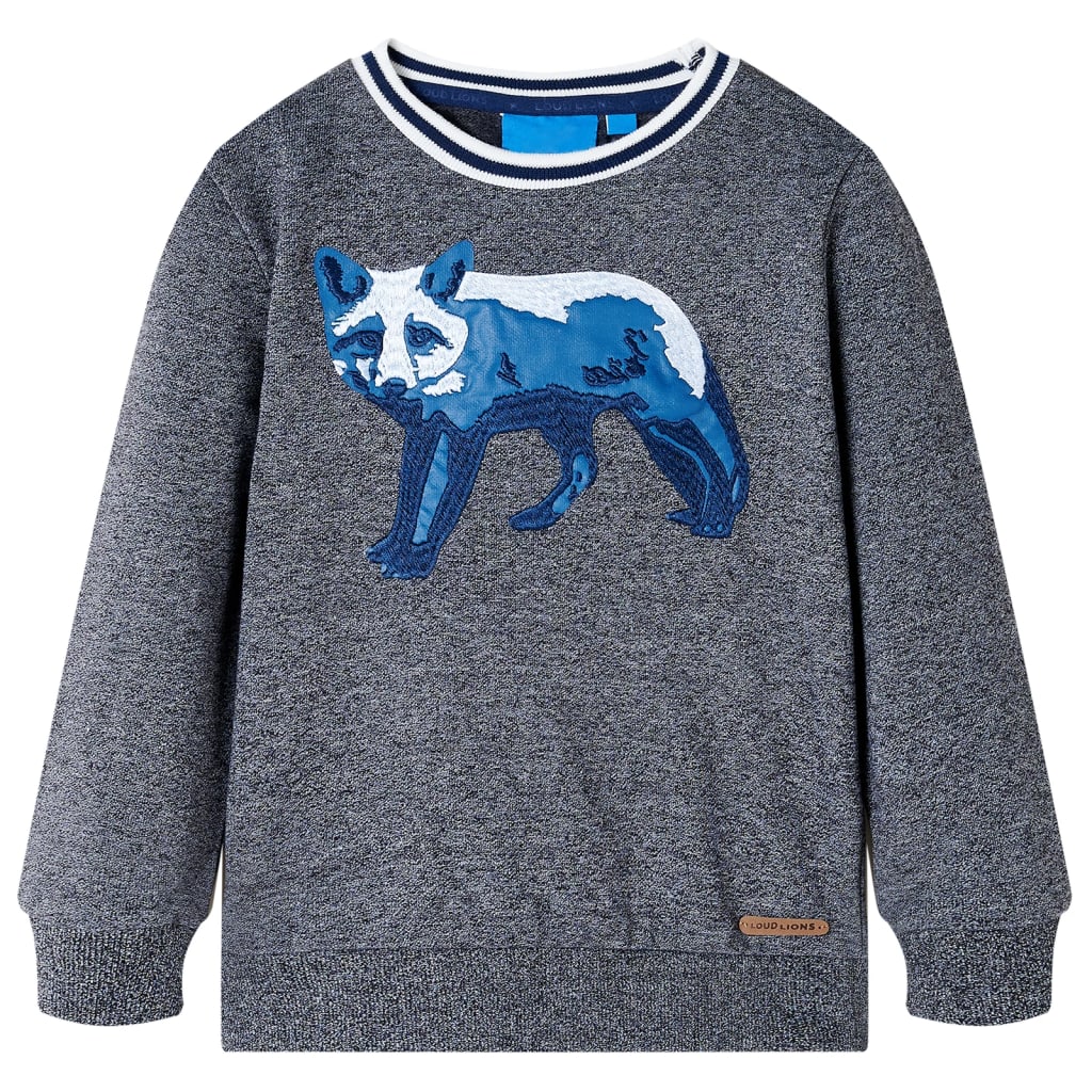 Vidaxl Dětský svetr 140 Mixed Navy Blue