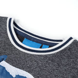Vidaxl Dětský svetr 140 Mixed Navy Blue