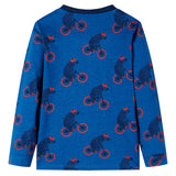 Vidaxl Children's pajamas with long sleeves 92 petroleum -colored
