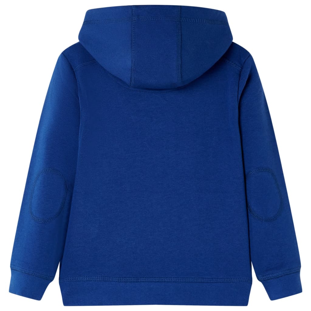 Vidaxl Children's sweater with hood 92 Dark blue