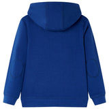 Vidaxl Children's sweater with hood 92 Dark blue