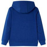 Vidaxl Children's sweater with hood 116 Dark blue