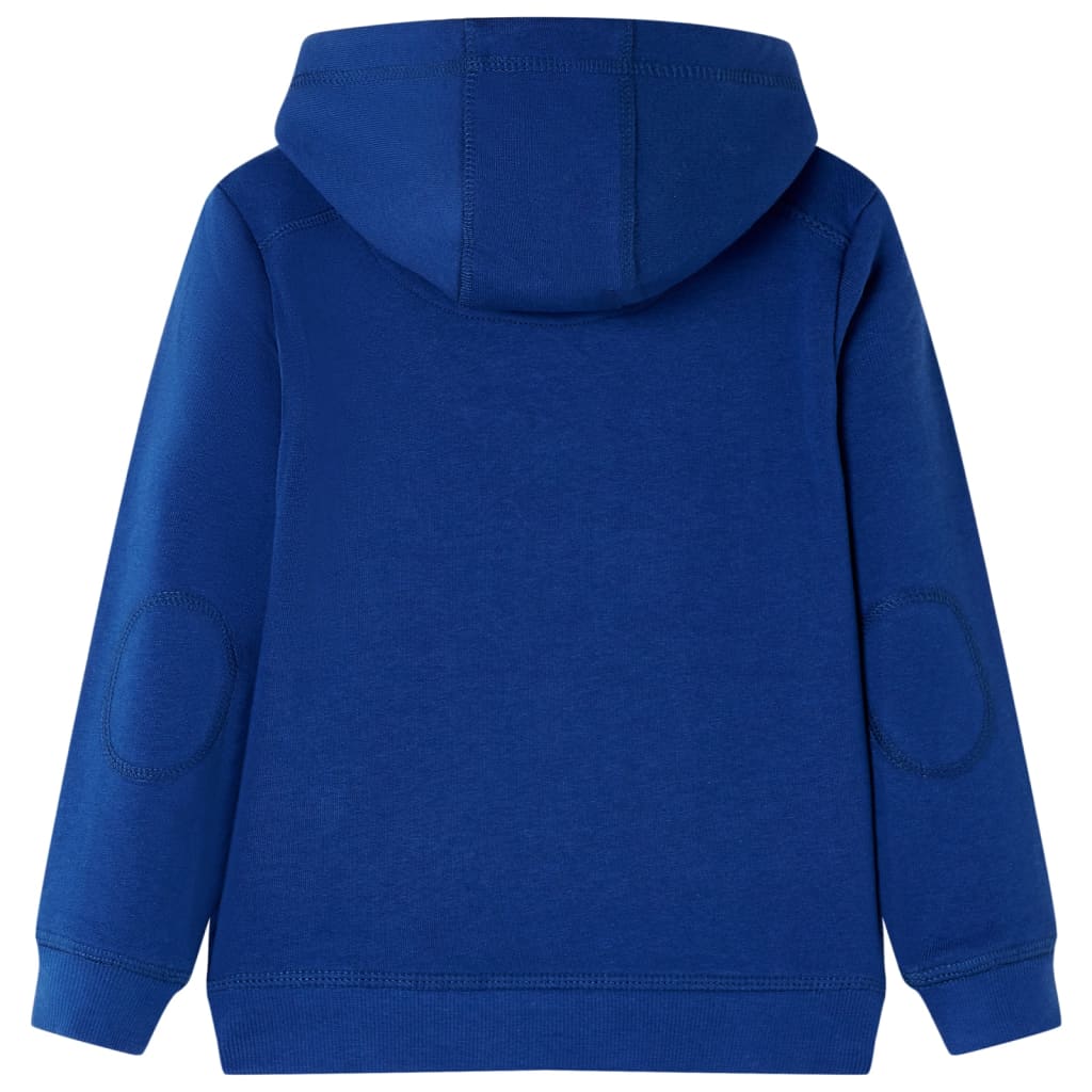 Vidaxl Children's sweater with hood 140 Dark blue