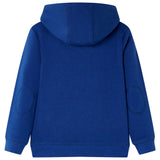 Vidaxl Children's sweater with hood 140 Dark blue
