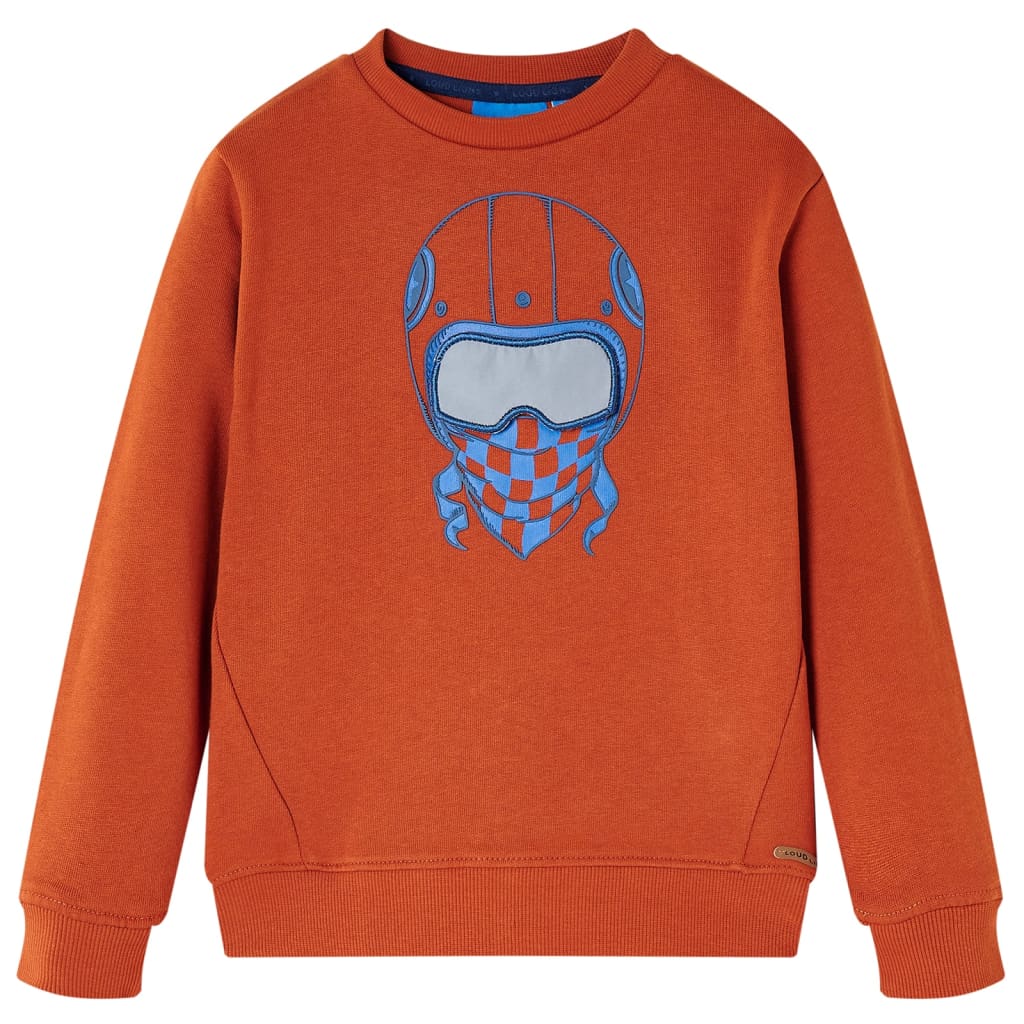 Vidaxl Children's sweater 116 light rust