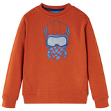 Vidaxl Children's sweater 116 light rust