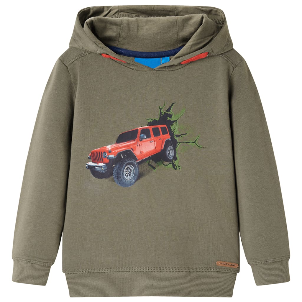 Dětský svetr Vidaxl s kohoutem Hood 140