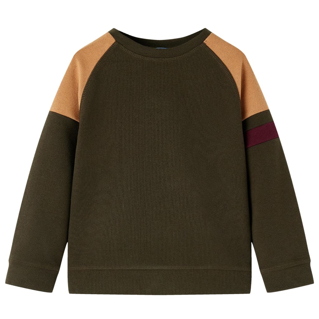 Otroški pulover Vidaxl 92 Donkerkakiklur in Camel