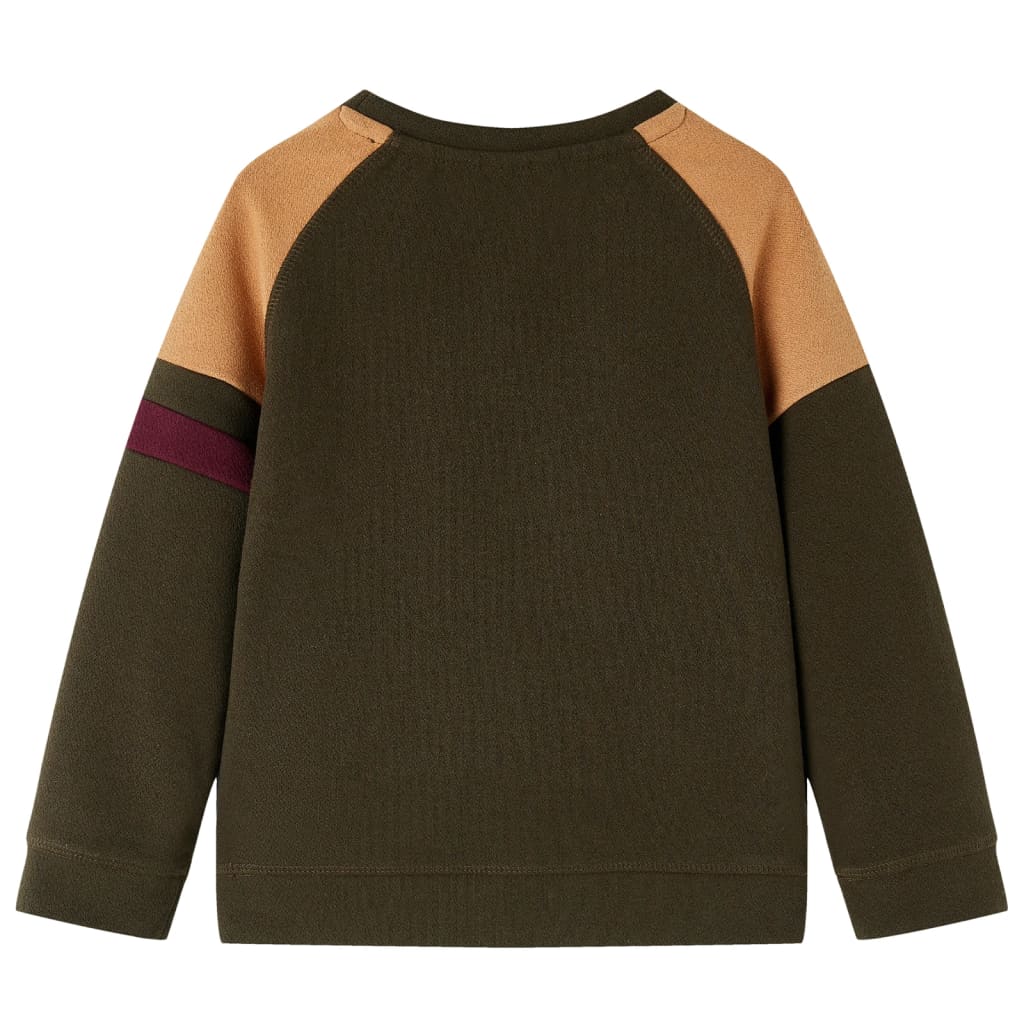 Otroški pulover Vidaxl 92 Donkerkakiklur in Camel