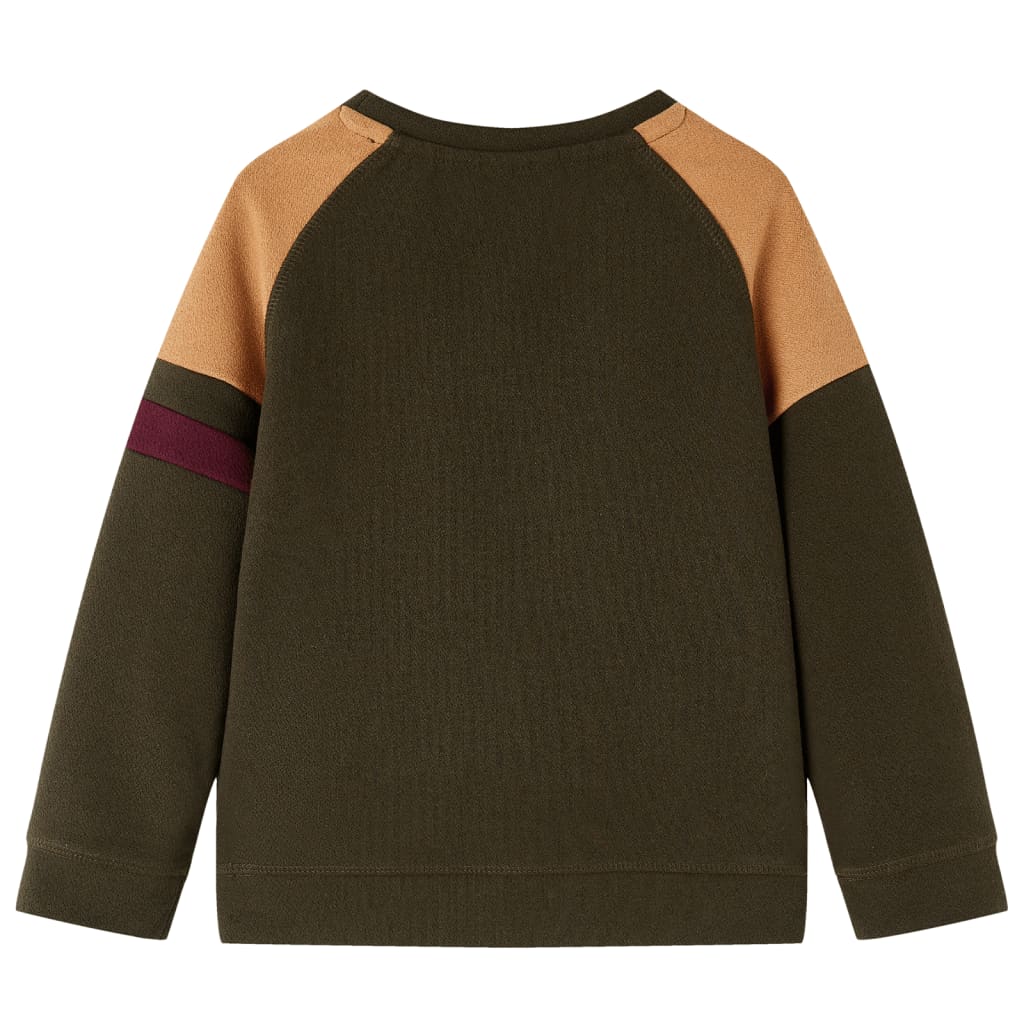 Vidaxl Children's Sweater 104 Donkerkakikleur e Camel