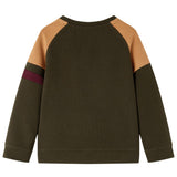 Vidaxl Children's Sweater 104 Donkerkakikleur e Camel