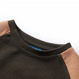 Vidaxl Children's Sweater 104 Donkerkakikleur e Camel