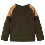 Vidaxl Children's Sweater 128 Donkerkakikleur e Camel