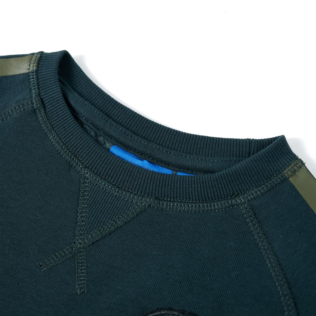 Vidaxl Children's sweater 92 Mossgroen