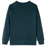 Vidaxl Kinderpullover 116 Mossgroen