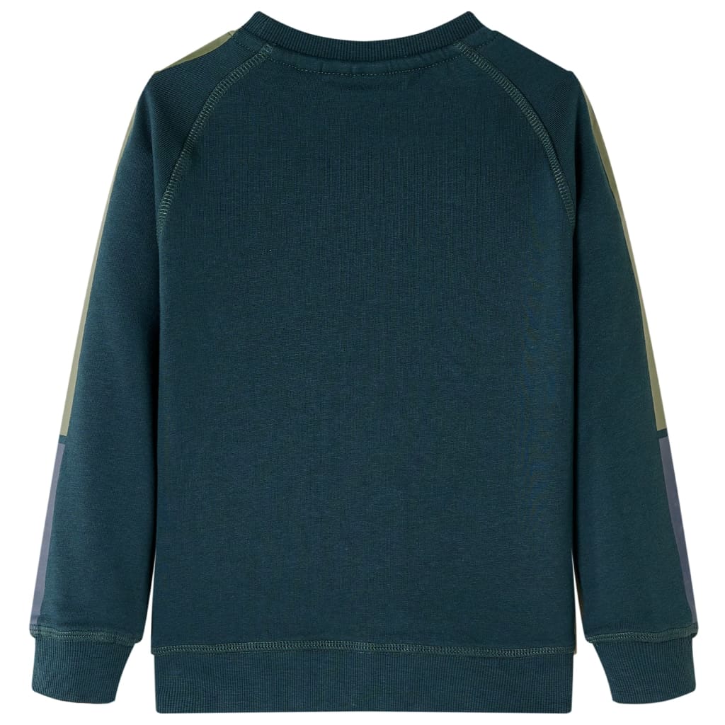 Vidaxl Children's sweater 128 moss green