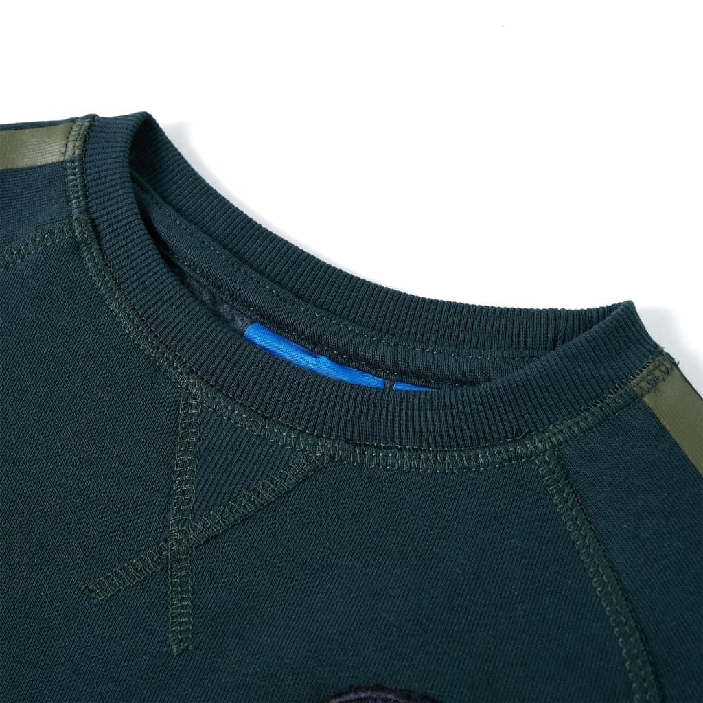 Vidaxl Children's sweater 140 Mossgroen