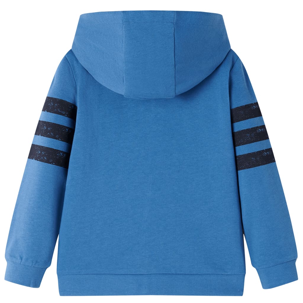 Vidaxl Children's vest with hood 92 blue