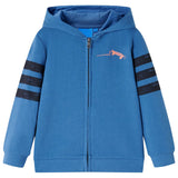 Vidaxl Children's vest with Hooded 116 Blue
