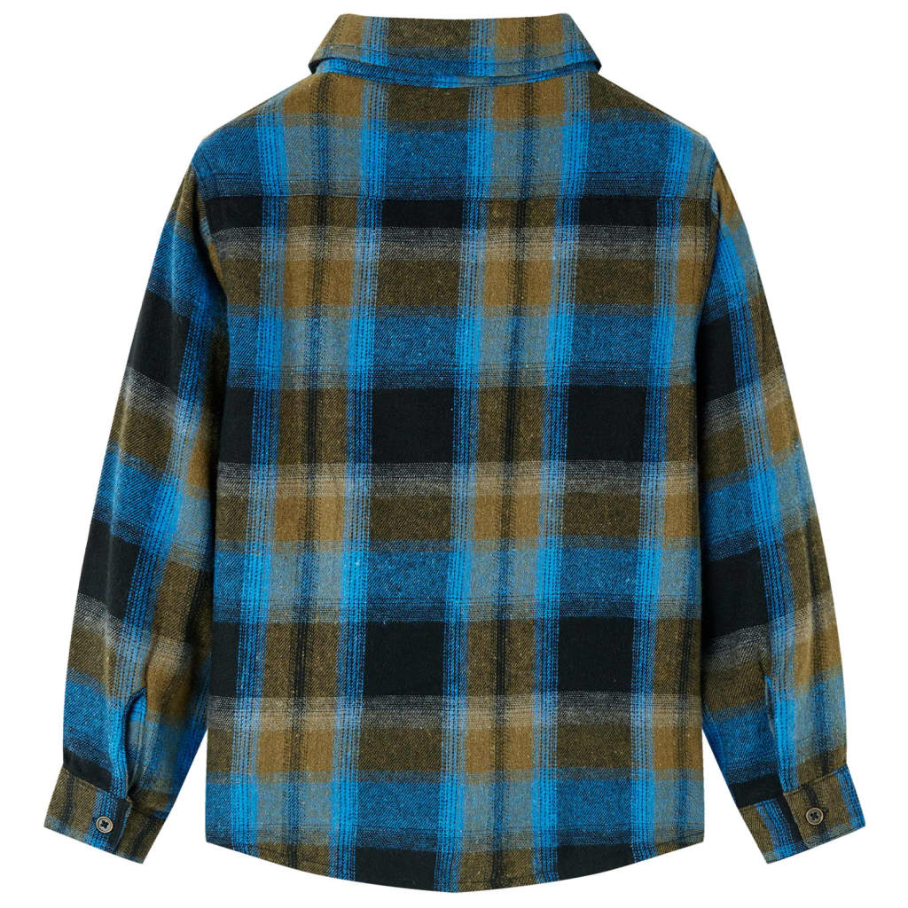 Vidaxl Children's shirt with turned collar 140
