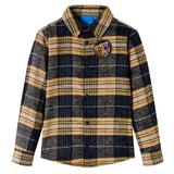 Dětská košile Vidaxl Children's Thirsed 140 Yellow and Black
