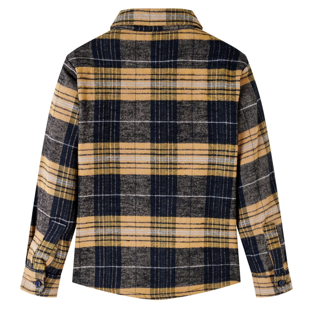 Dětská košile Vidaxl Children's Thirsed 140 Yellow and Black