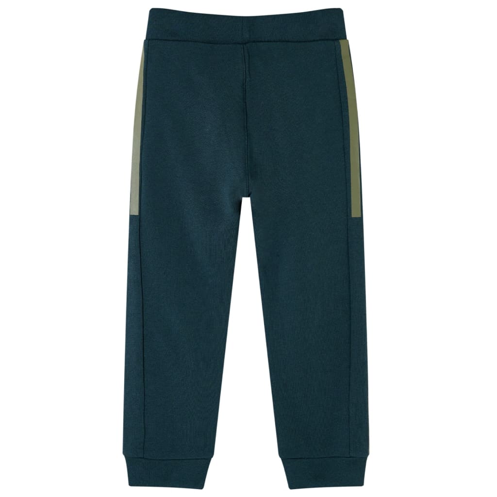 Vidaxl Children's Jogging Pants With RoadString 104 Mossgroen