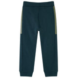 Vidaxl Children's Jogging Pants With RoadString 104 Mossgroen