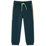 Vidaxl Children's Jogging Pants with Trekkoord 116 Mossgroen