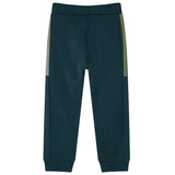 Vidaxl Children's Jogging Pants With RoadString 128 Mossgroen