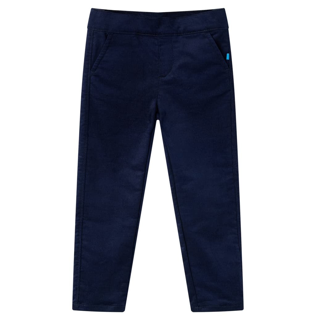 Vidaxl Kinderbroek 92 Dark navy blue
