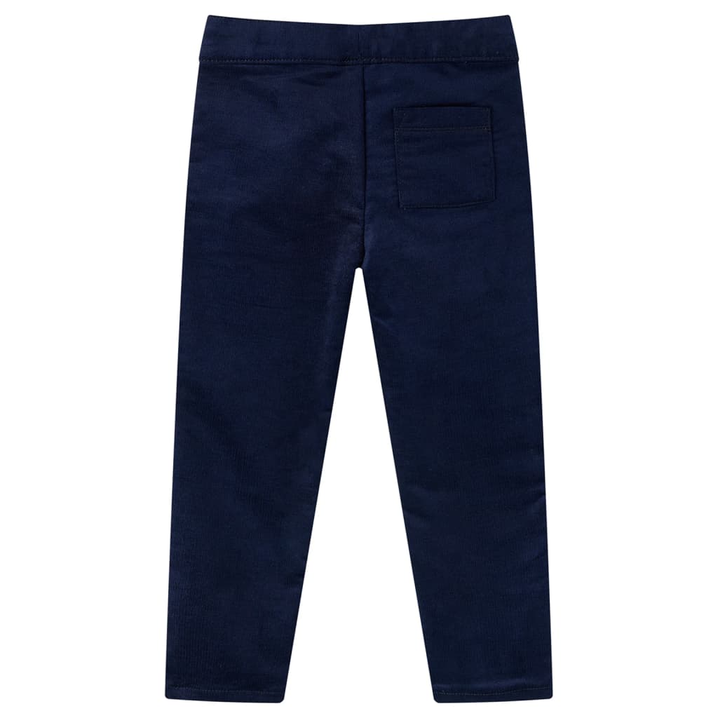 Vidaxl Kinderbroek 92 Dark navy blue