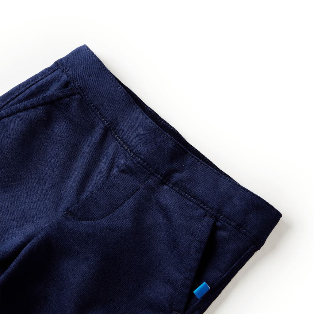 Vidaxl Kinderbroek 92 Dark navy blue