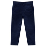 Vidaxl Kinderbroek 116 Dark Marine blue