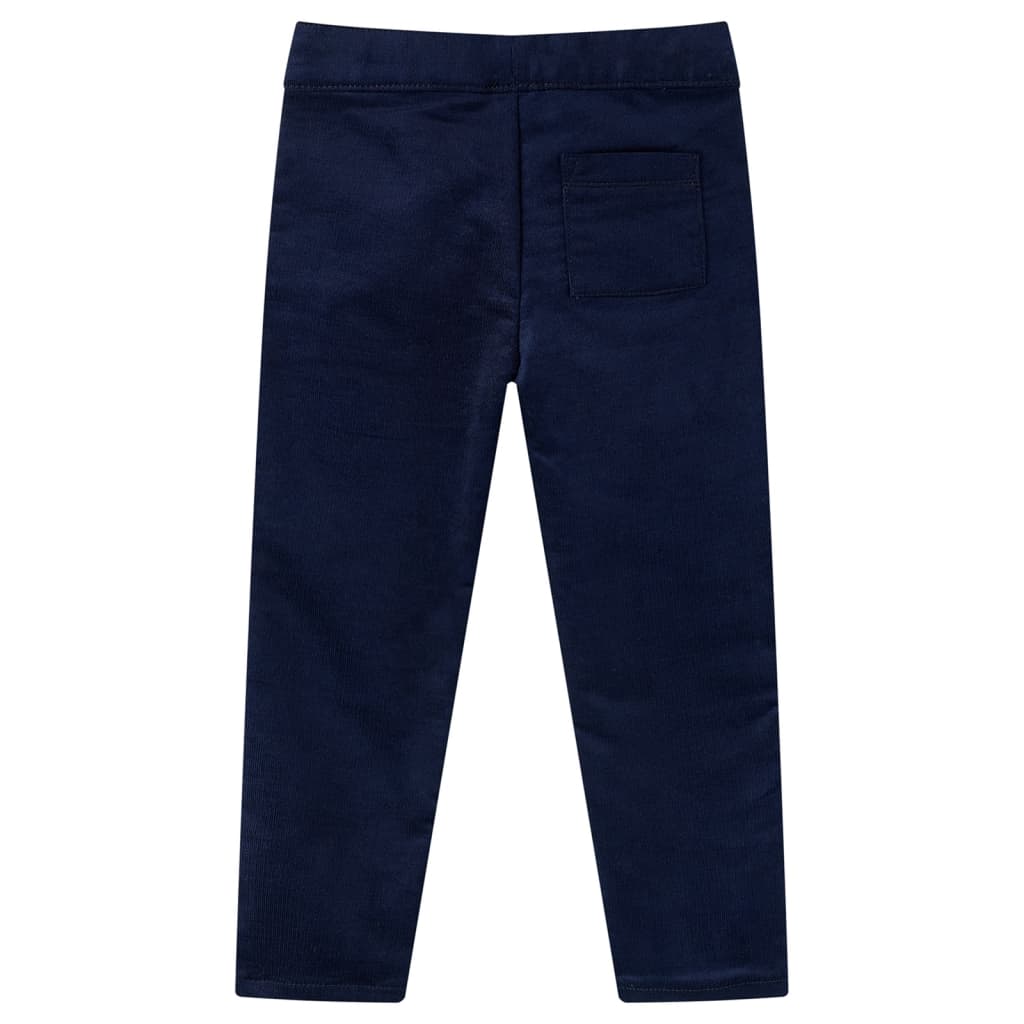 Vidaxl Kinderbroek 128 Dark navy blue