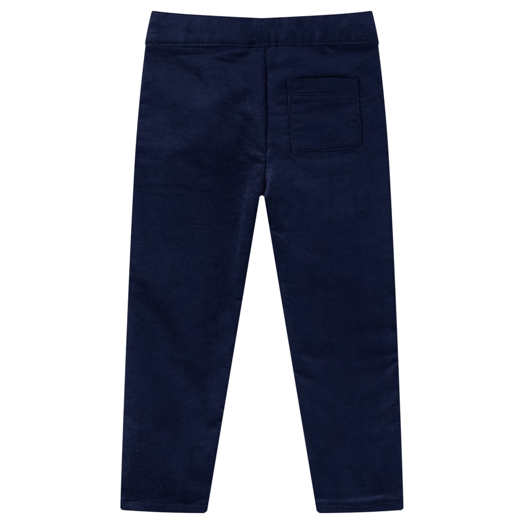 Vidaxl Kinderbroek 140 Dark navy blue