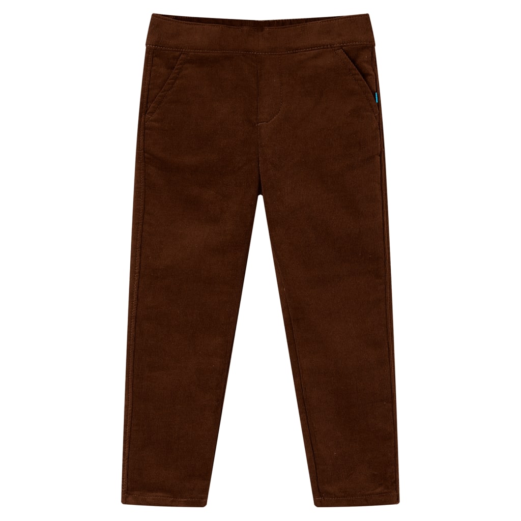 Vidaxl Kinderbroek 92 Cognac -colored