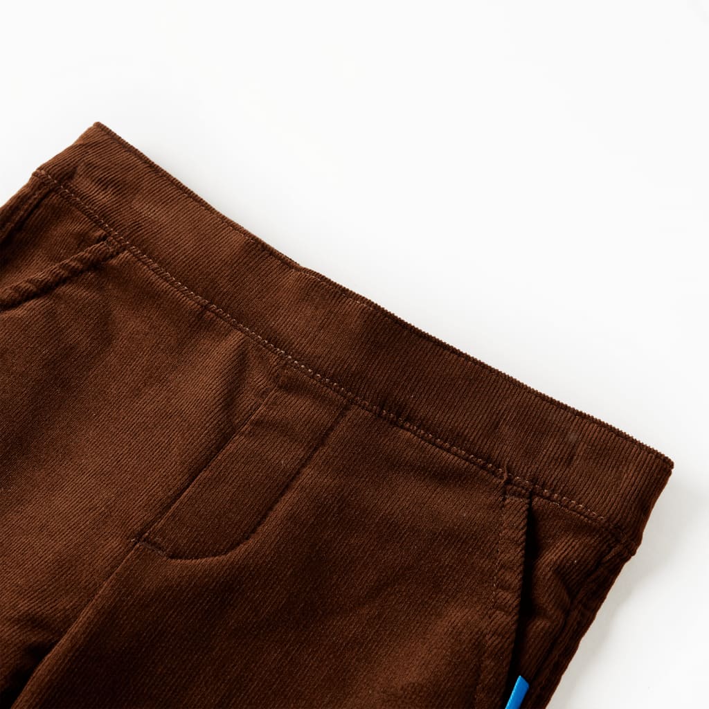 Vidaxl Kinderbroek 128 Cognac colored