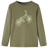 Camicia per bambini Vidaxl con maniche lunghe 104 Cockery