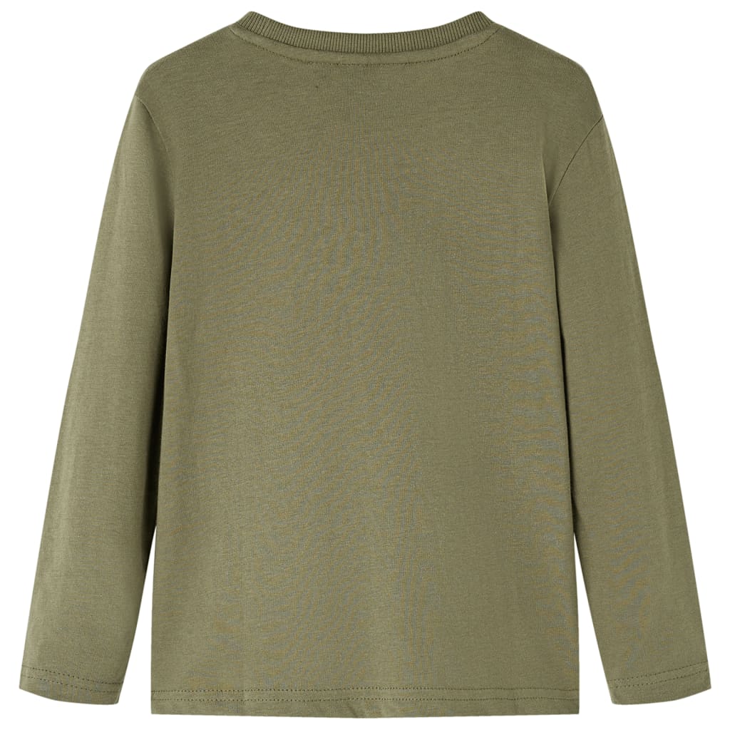 VidaXL children's shirt with long sleeves 116 Kakikentig