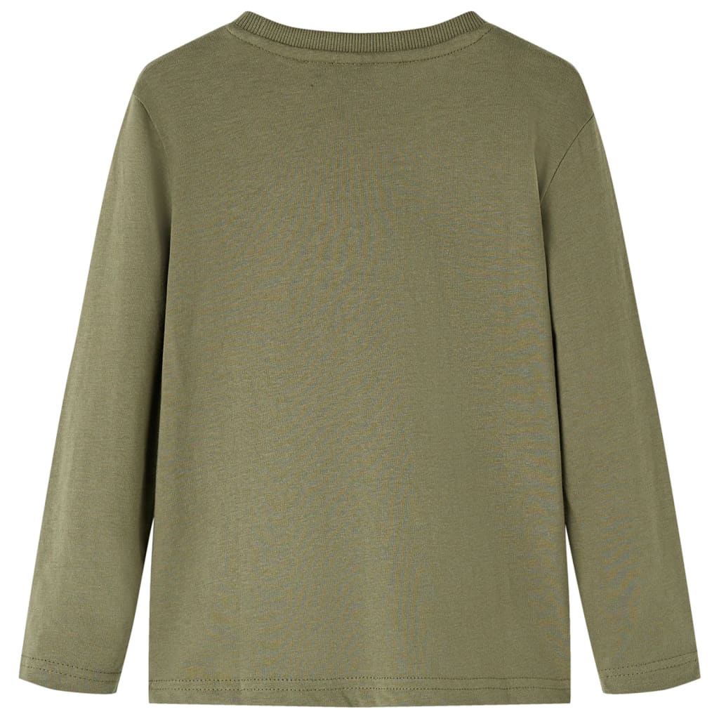 VidaXL children's shirt with long sleeves 140 kack -colored