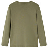 VidaXL children's shirt with long sleeves 140 kack -colored