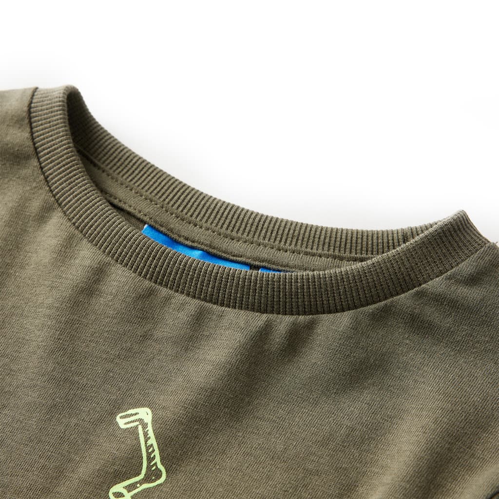 VidaXL children's shirt with long sleeves 140 kack -colored