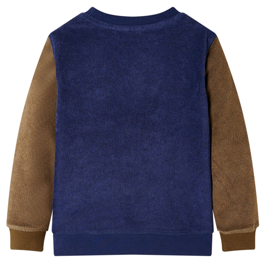 Vidaxl Children's sweater 128 Donkermarineblauw