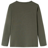 Vidaxl Children's shirt with long sleeves 92 Kakikentig
