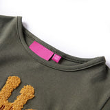 Vidaxl Children's shirt with long sleeves 92 Kakikentig