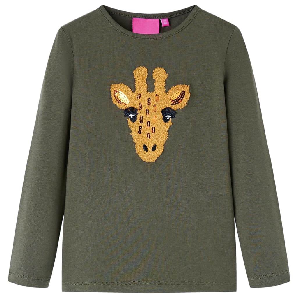 Camicia per bambini Vidaxl con maniche lunghe 104 Cockery