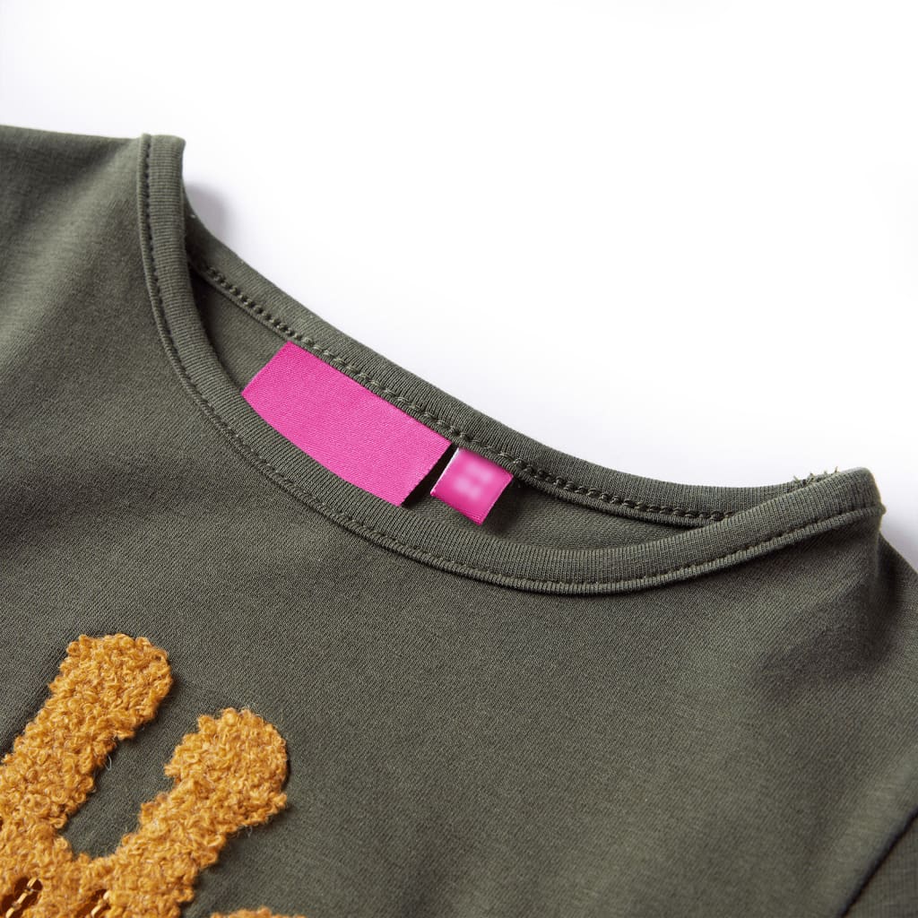 Camicia per bambini Vidaxl con maniche lunghe 104 Cockery